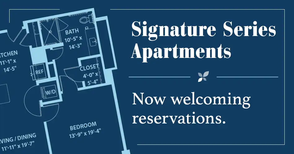 Signature Series Apartments | Now welcoming reservations
